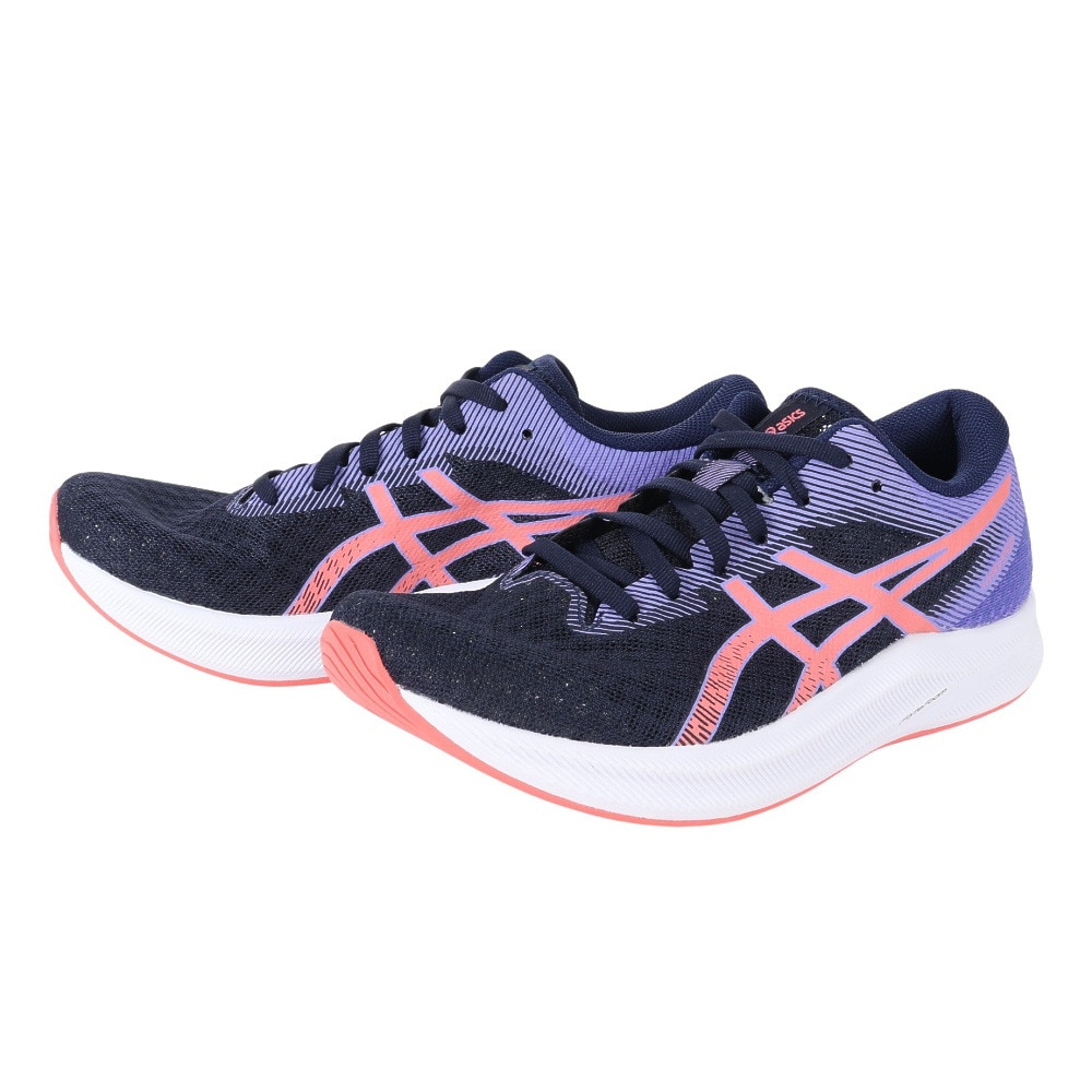 アシックス（ASICS）（レディース）ランニングシューズ ハイパー スピード 2 HYPER SPEED 2 パープル 1012B321.401 スニーカー トレーニング ジョキング 軽量