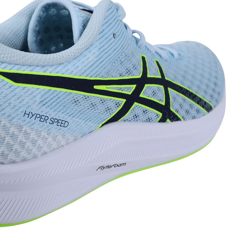 アシックス（ASICS）（レディース）ランニングシューズ ハイパースピード 2 サックス 1012B321.402 スニーカー トレーニング ジョギング 