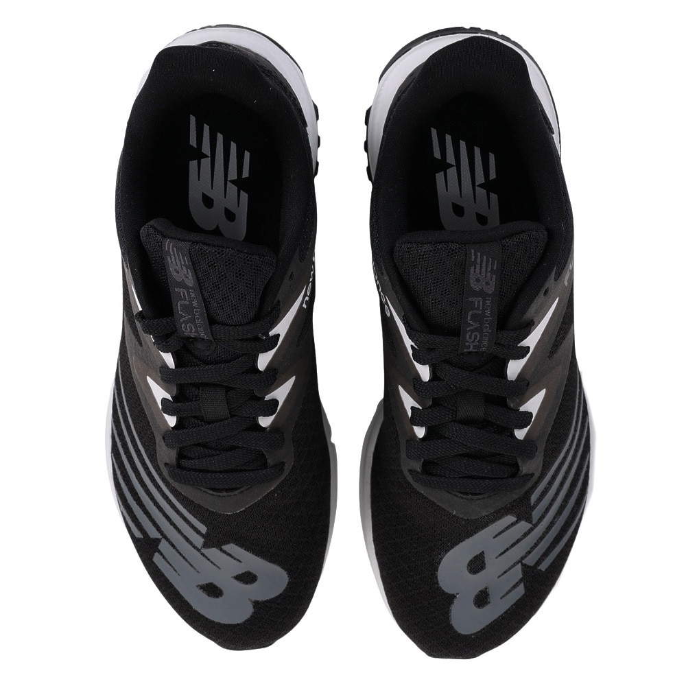 ニューバランス（new balance）（レディース）ランニングシューズ Wフラッシュ v6 ブラック WFLSHBW6B スニーカートレーニング ジョグ ダイナソフト 軽量