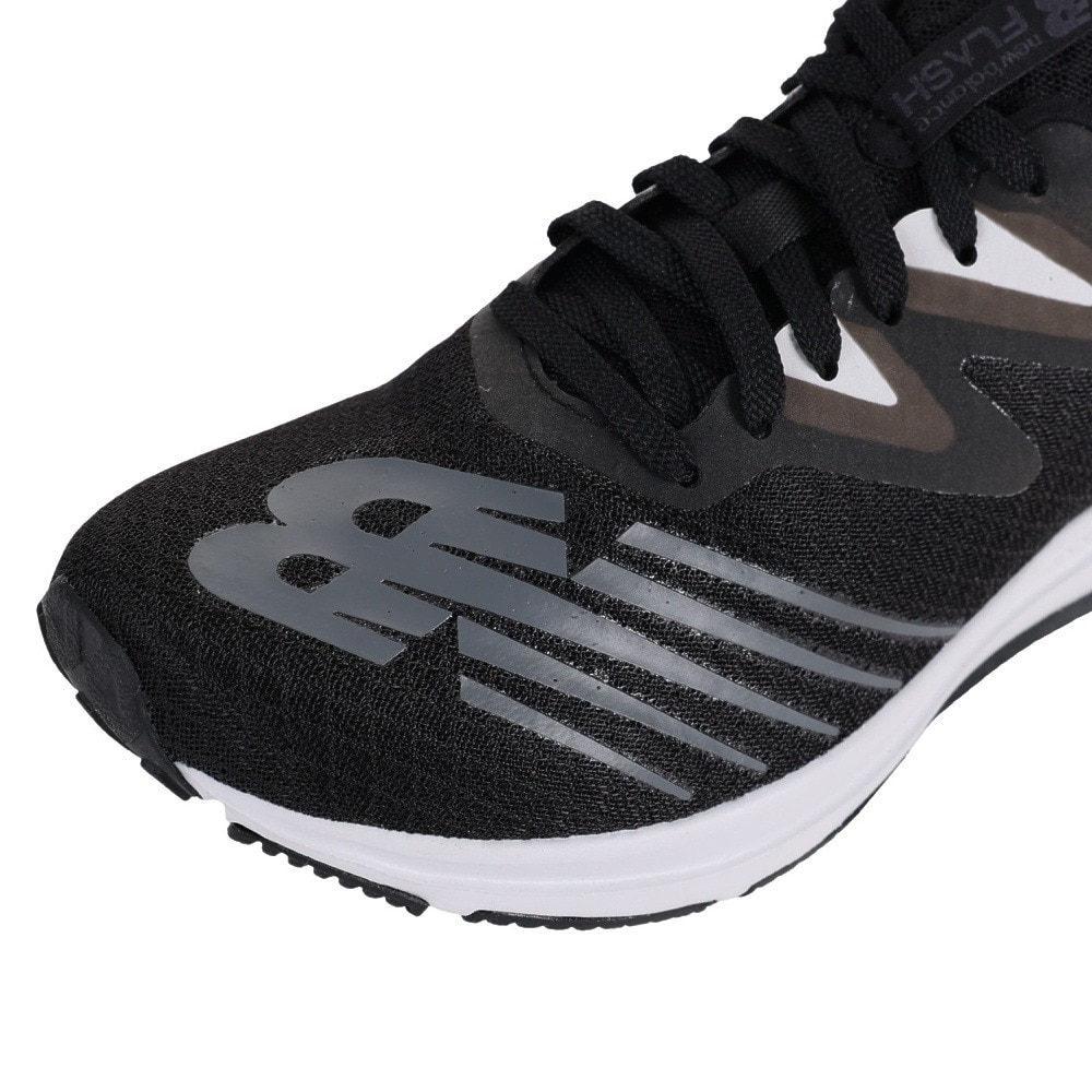 ニューバランス（new balance）（レディース）ランニングシューズ Wフラッシュ v6 ブラック WFLSHBW6B スニーカートレーニング ジョグ ダイナソフト 軽量