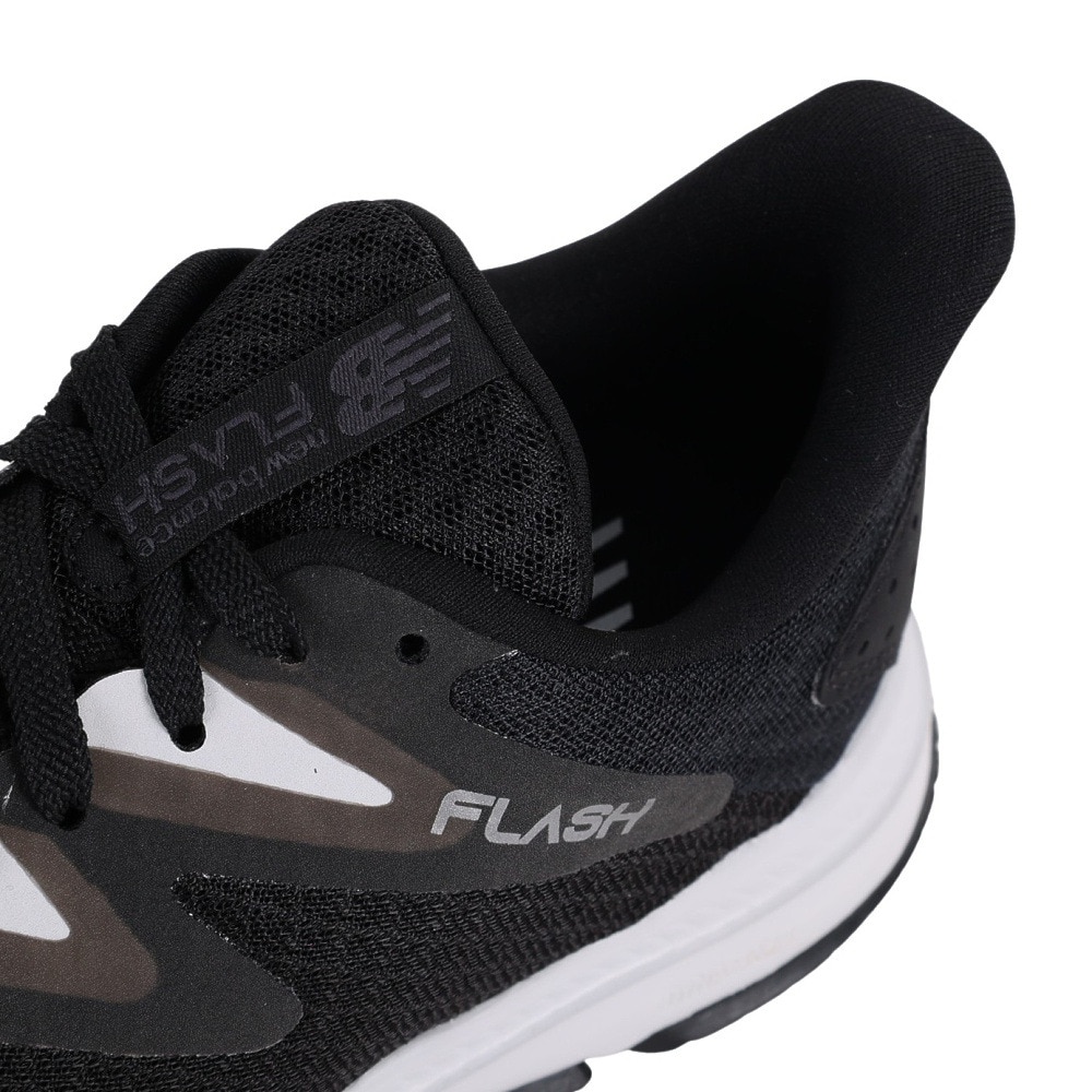 ニューバランス（new balance）（レディース）ランニングシューズ Wフラッシュ v6 ブラック WFLSHBW6B スニーカートレーニング ジョグ ダイナソフト 軽量