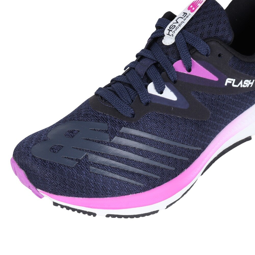 ニューバランス（new balance）（レディース）ランニングシューズ ダイナソフト フラッシュ v6 DYNASOFT FLASH v6 ネイビー WFLSHNP6 B スニーカー 軽量