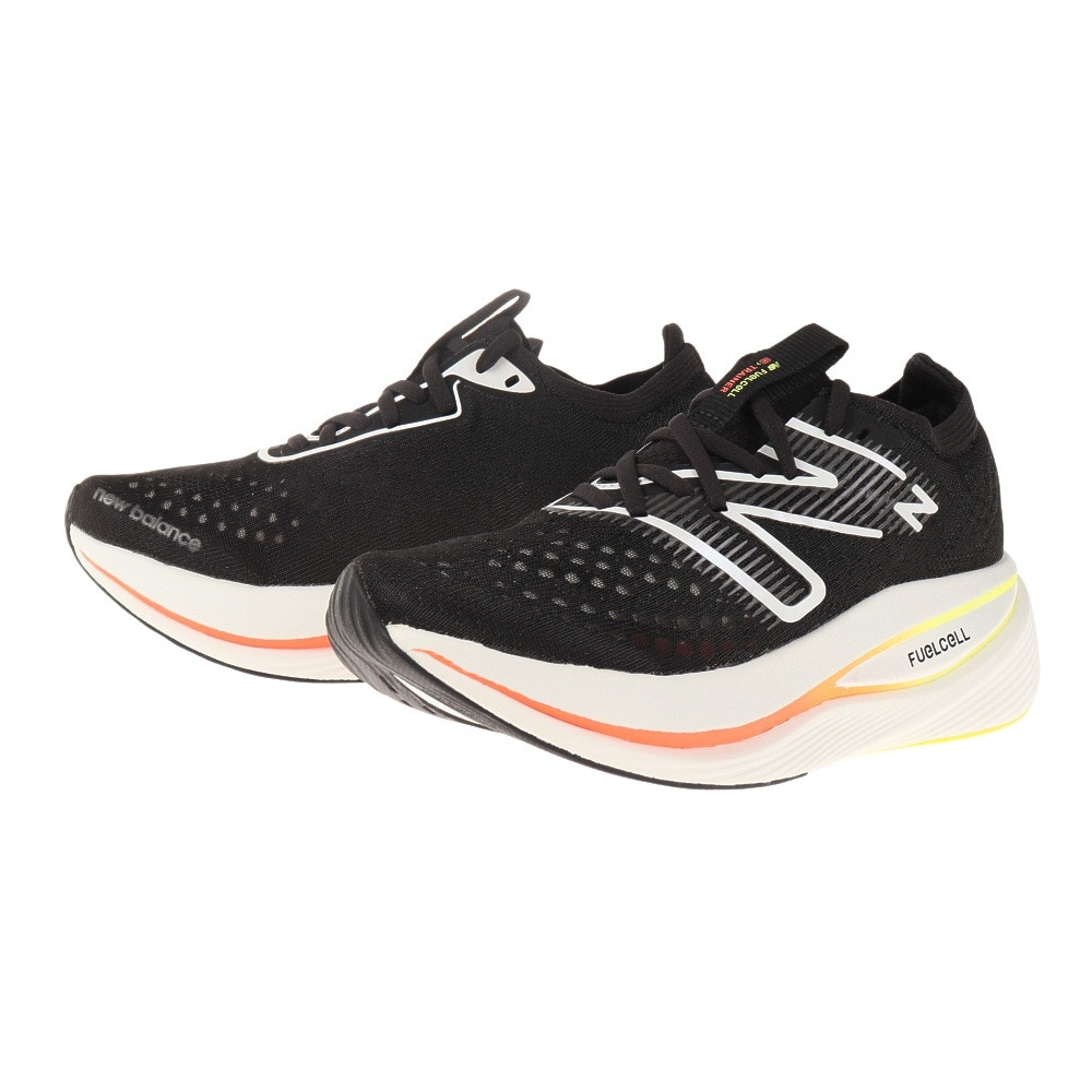 ニューバランス（new balance）（レディース）ランニングシューズ フューエルセル スーパーコンプ 黒 くろ クロ ブラック WRCXBM2B スニーカー ジョギング