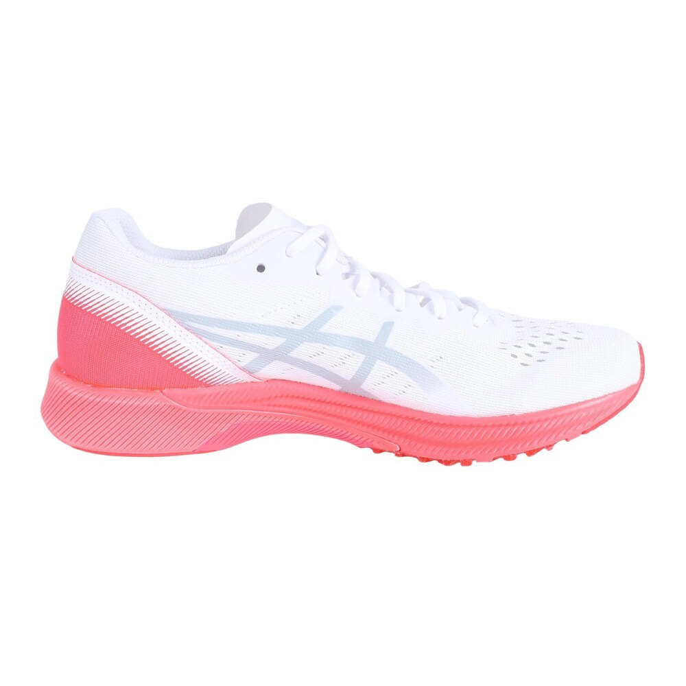 アシックス（ASICS）（レディース）ランニングシューズ ターサー RP 3 ホワイト ピンク 1012B292.100 スニーカー レーシング トレーニング 軽量 反発性