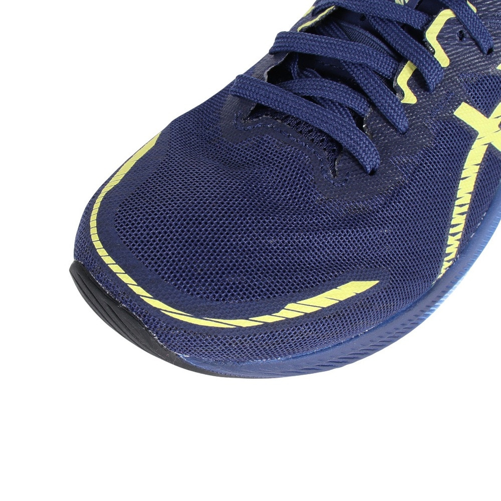 アシックス（ASICS）（レディース）ランニングシューズ ハイパー スピード 3 ネイビー イエロー 1012B517.400 スニーカー  トレーニング ジョギング 通気性 | スポーツ用品はスーパースポーツゼビオ