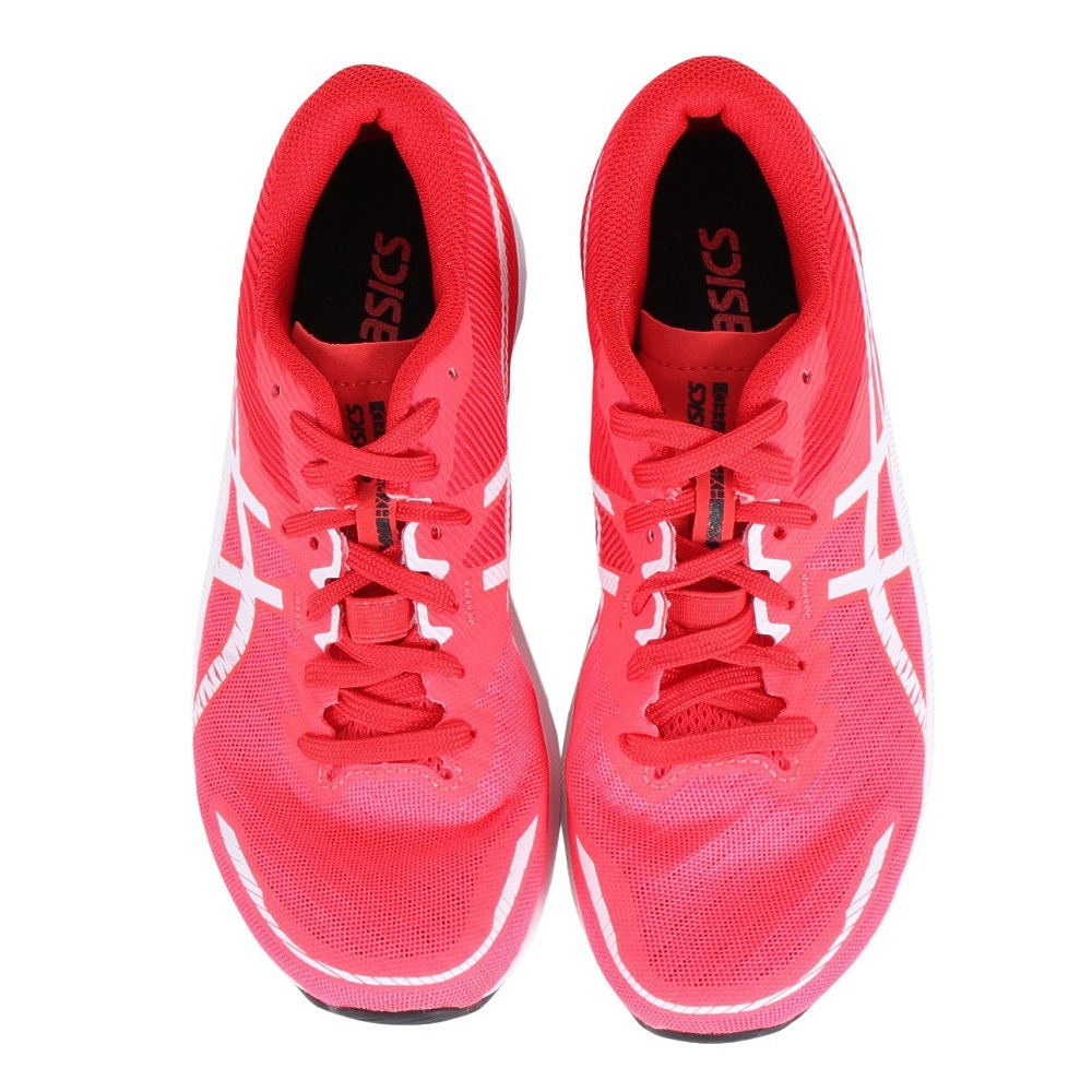 アシックス（ASICS）（レディース）ランニングシューズ ハイパー スピード 3 ピンク ホワイト 1012B517.700 スニーカー トレーニング ジョギング 通気性