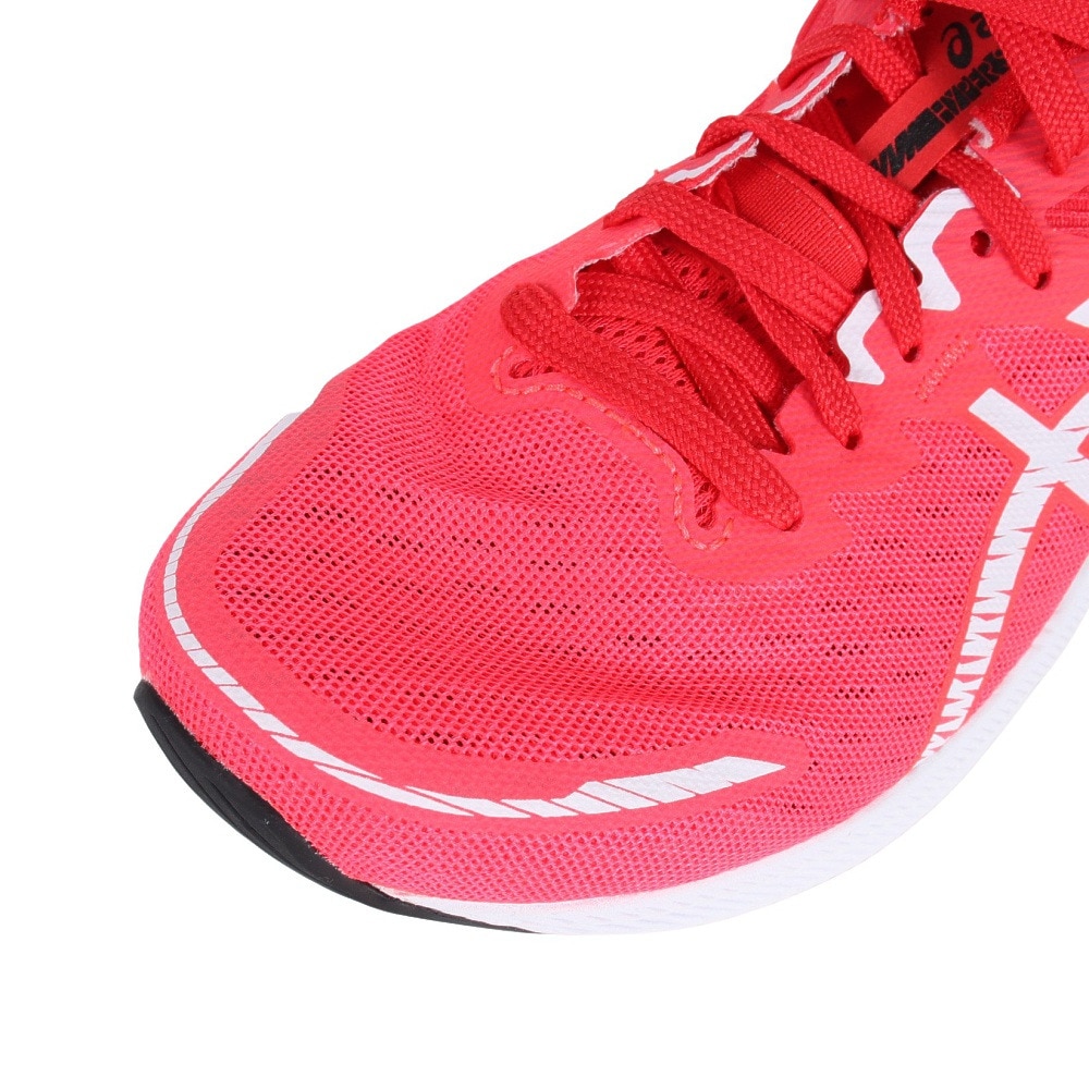 アシックス（ASICS）（レディース）ランニングシューズ ハイパー スピード 3 ピンク ホワイト 1012B517.700 スニーカー トレーニング ジョギング 通気性