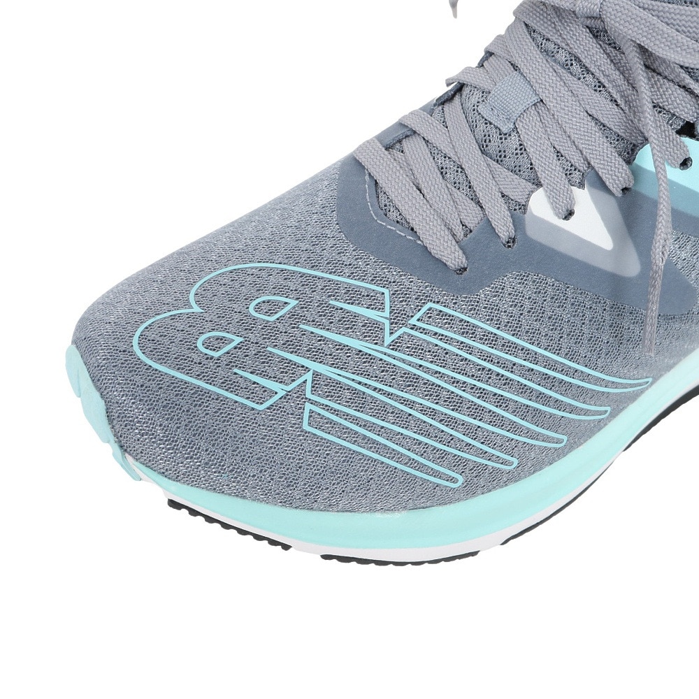 ニューバランス（new balance）（レディース）ランニングシューズ ダイナソフト フラッシュ V6 グレー WFLSHGJ6B スニーカー トレーニング 軽量 耐久性 部活