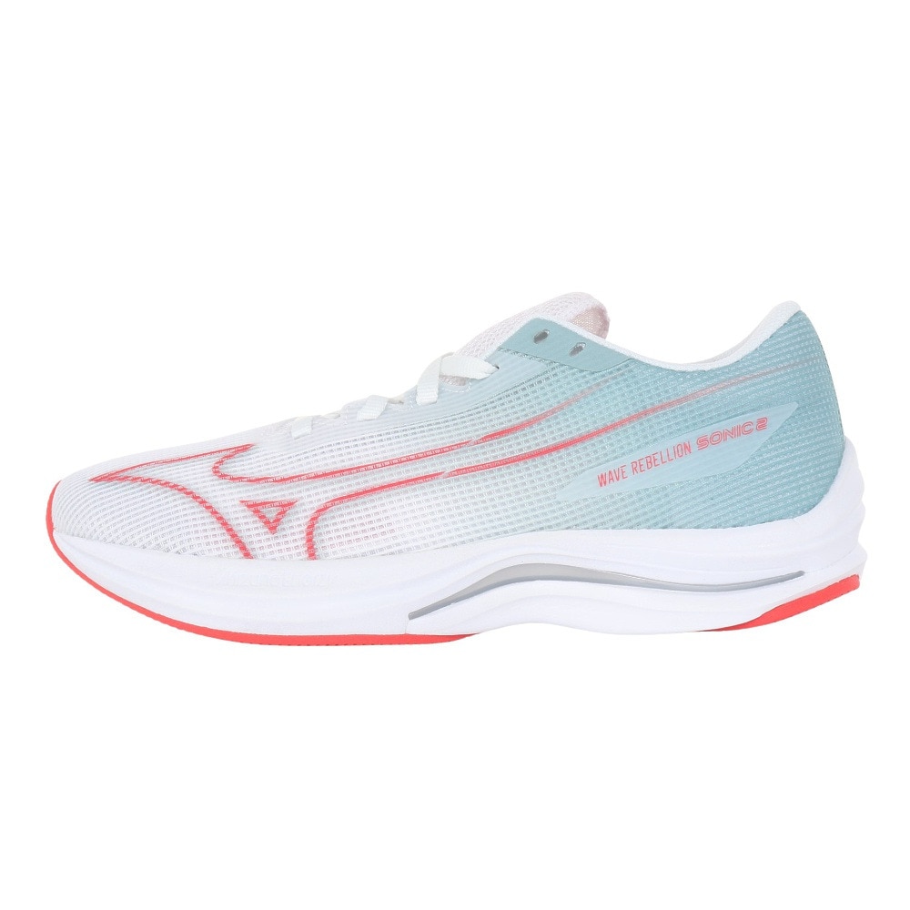 ミズノ（MIZUNO）（レディース）ランニングシューズ トレーニングシューズ 部活 ウエーブリベリオンソニック2 J1GD243021