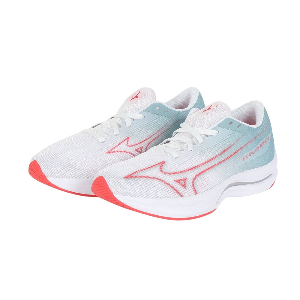 ミズノ（MIZUNO）（レディース）ランニングシューズ トレーニングシューズ 部活 ウエーブリベリオンソニック2 J1GD243021