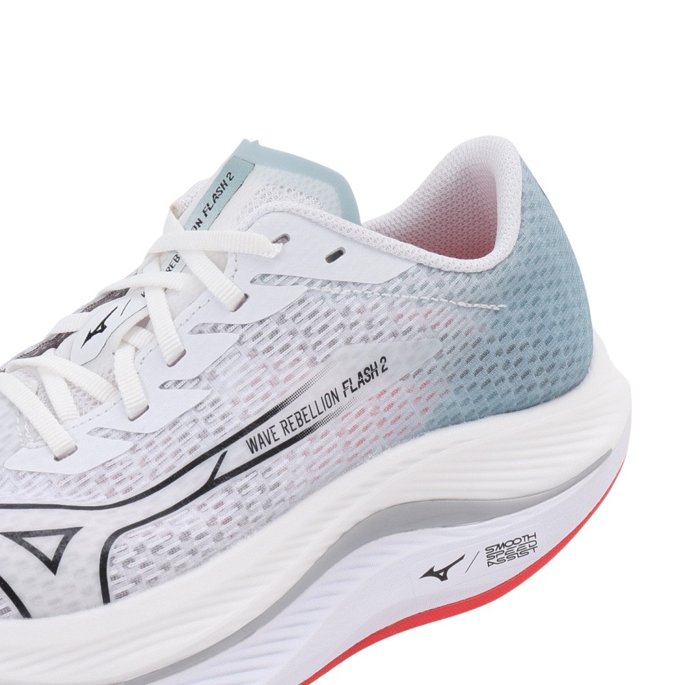 ミズノ（MIZUNO）（レディース）ランニングシューズ トレーニングシューズ 部活 ウエーブリベリオンフラッシュ2 J1GD243521