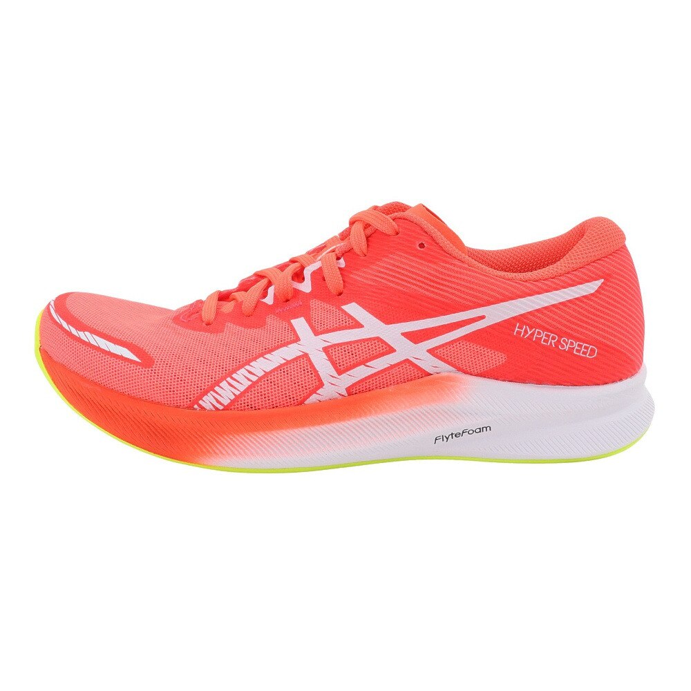 アシックス（ASICS）（レディース）ランニングシューズ ハイパースピード3 サーモンピンク 1012B517.600 スニーカー トレーニング 部活