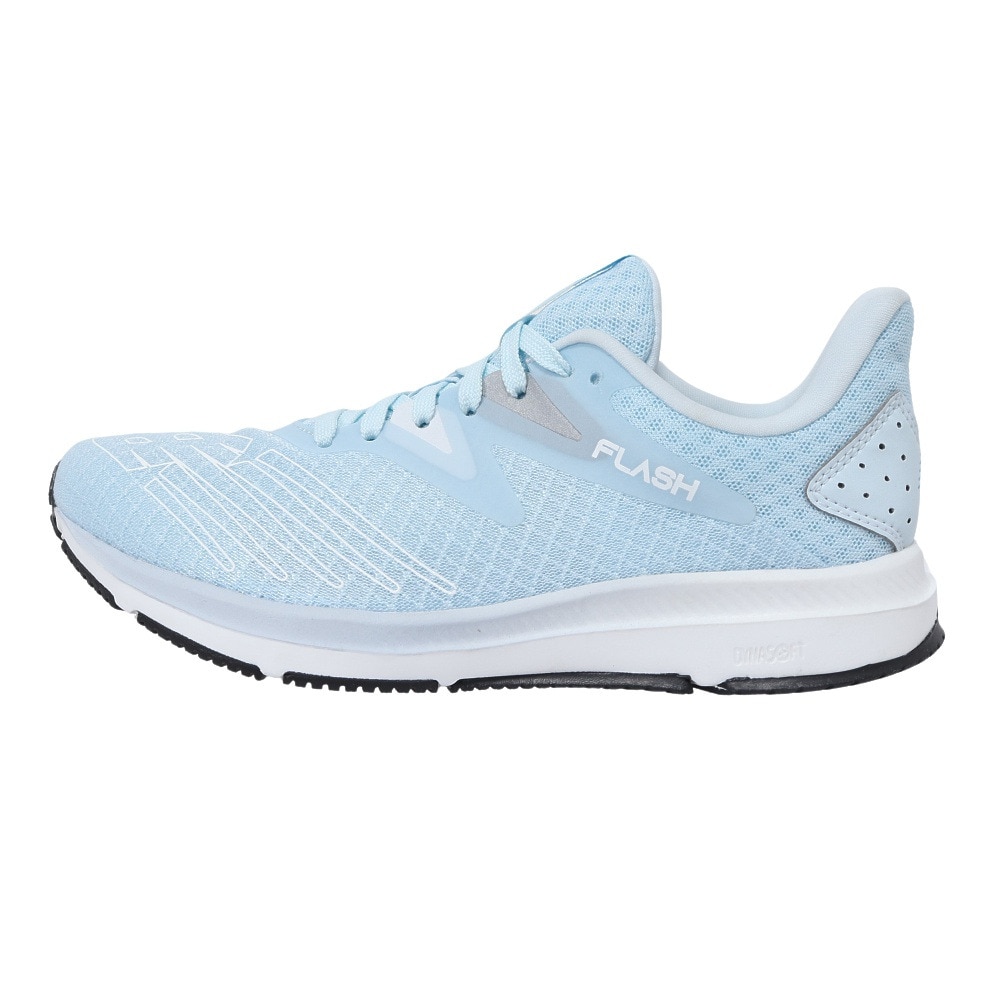 ニューバランス（new balance）（レディース）ランニングシューズ ダイナソフトフラッシュv6 ブルー WFLSHBG6B スニーカー トレーニング 部活 軽量 耐久性