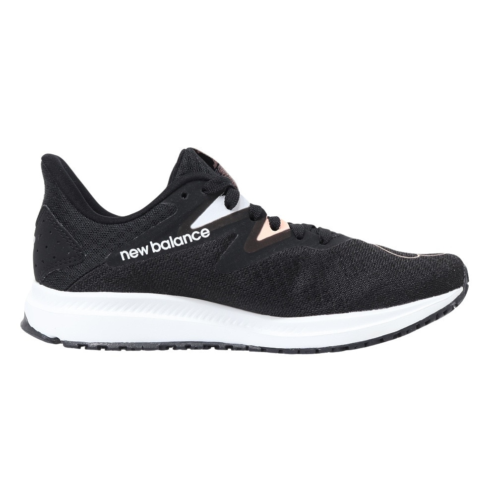ニューバランス（new balance）（レディース）ランニングシューズ ダイナソフトフラッシュv6 ブラック WFLSHPG6B スニーカー トレーニング 部活 軽量 耐久性
