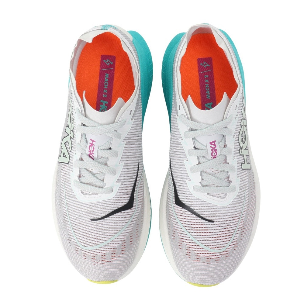 ホカ（HOKA）（レディース）ランニングシューズ トレーニングシューズ 部活 Mach X 2 1155120-FCQ