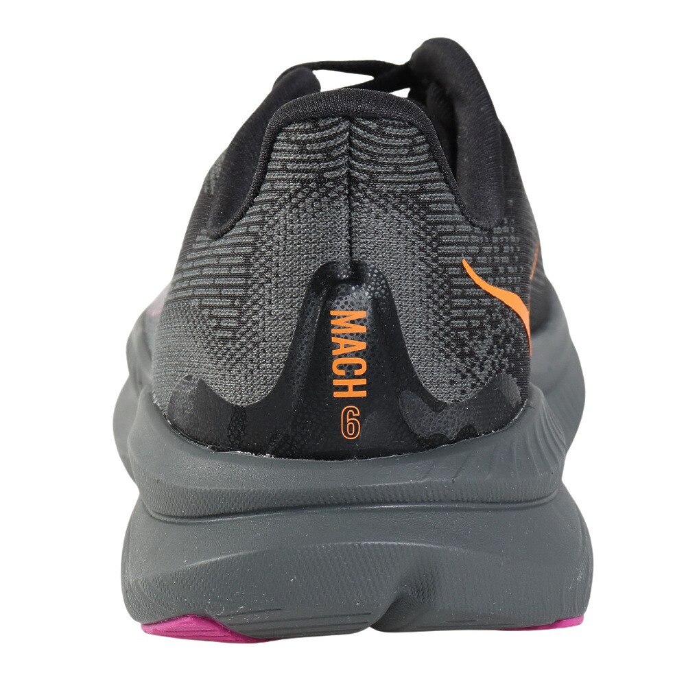 ホカ（HOKA）（レディース）ランニングシューズ トレーニングシューズ 部活 Mach 6 1147810-BKFS