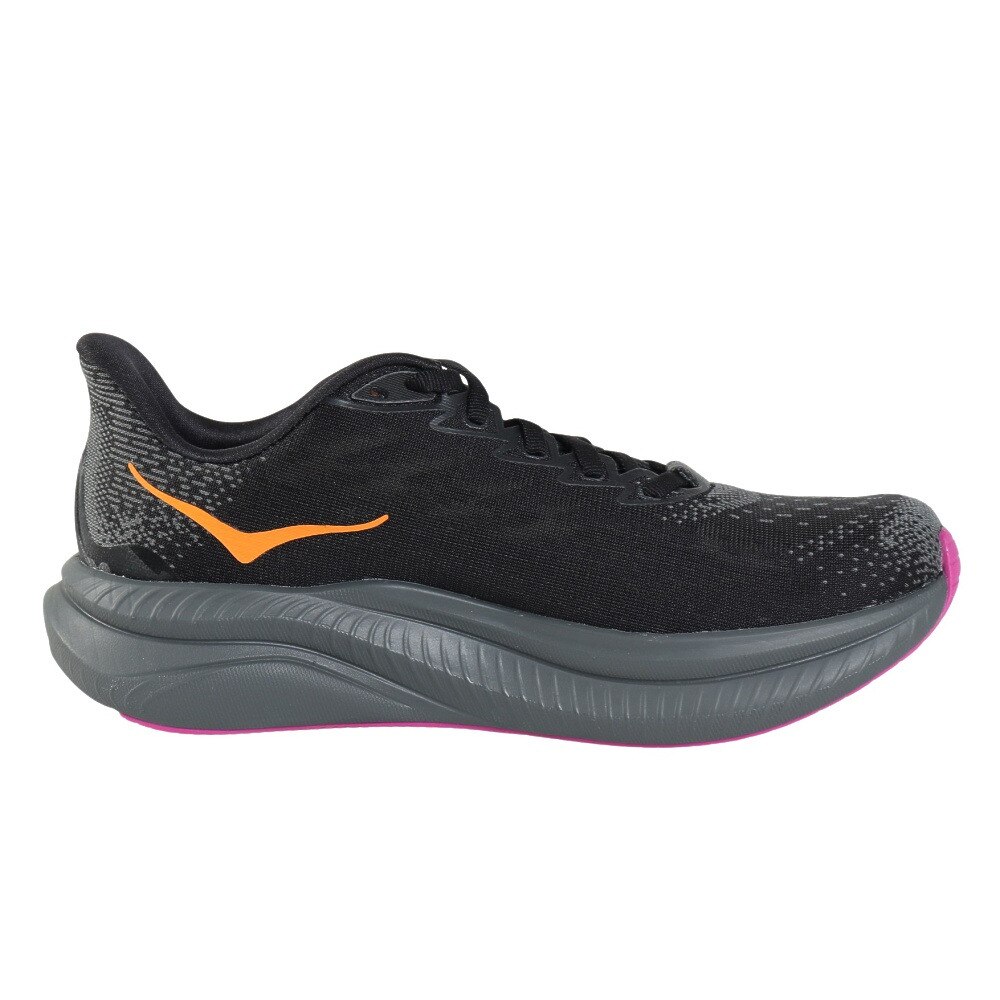 ホカ（HOKA）（レディース）ランニングシューズ トレーニングシューズ 部活 Mach 6 1147810-BKFS