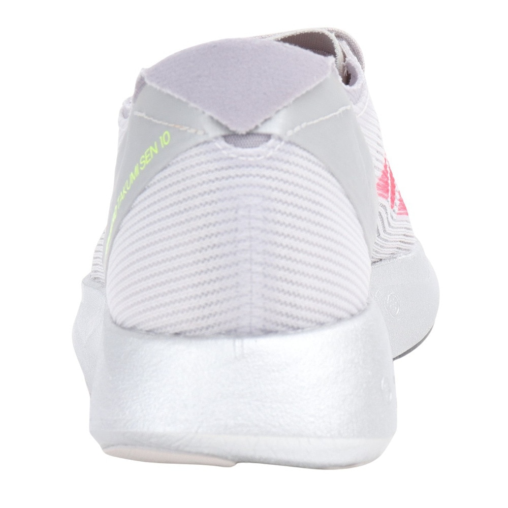アディダス（adidas）（レディース）ランニングシューズ アディゼロタクミセン10 W グレー IG1980 スニーカー トレーニング 部活 マラソン サポート性 