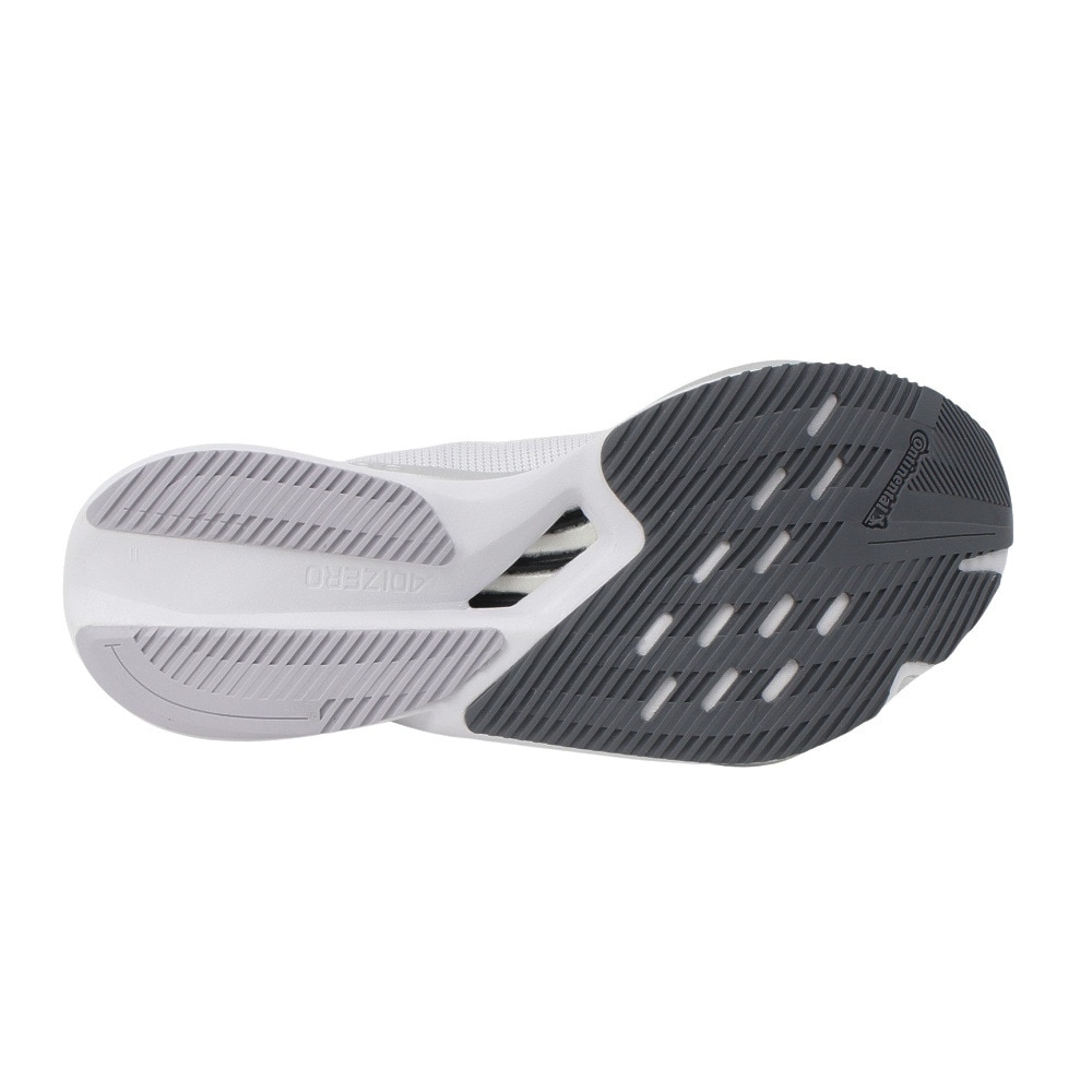 アディダス（adidas）（レディース）ランニングシューズ アディゼロボストン12 W グレー JI4473 スニーカー トレーニング マラソン 部活 フィット性 安定性