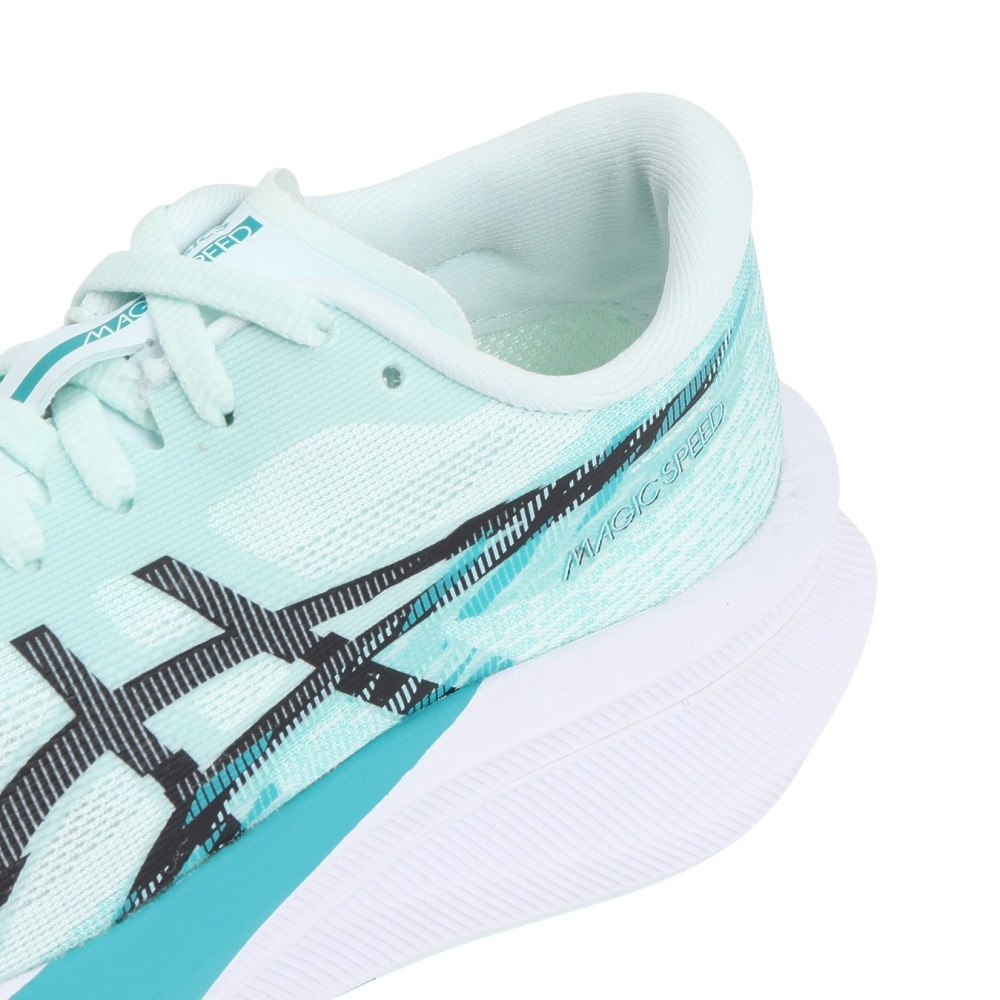 アシックス（ASICS）（レディース）ランニングシューズ マジックスピード 4 ブルー ブラック 1012B676.400 スニーカー 部活 軽量