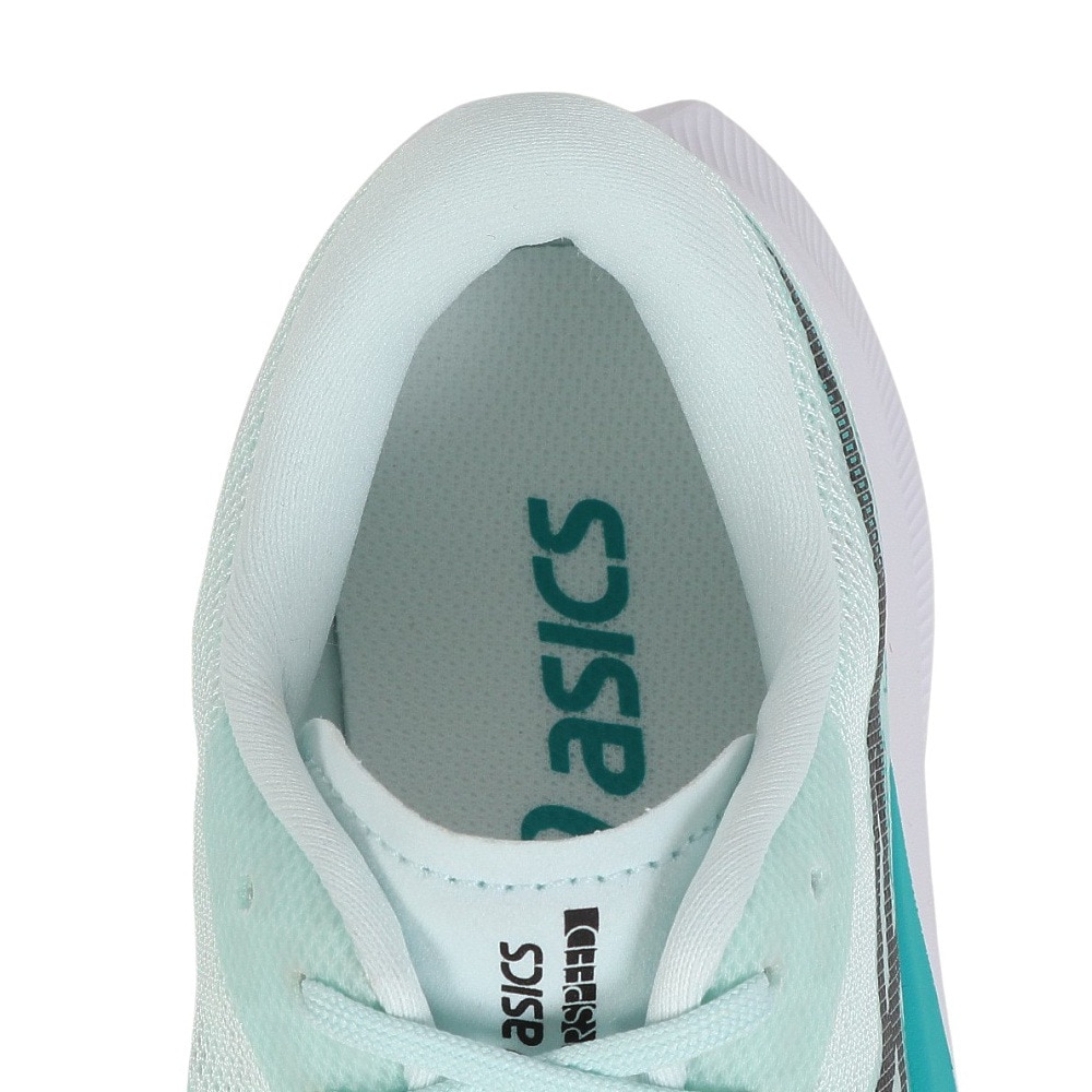 アシックス（ASICS）（レディース）ランニングシューズ ハイパースピード 4 ブルー ブラック 1012B677.400 スニーカー トレシュ 部活 軽量