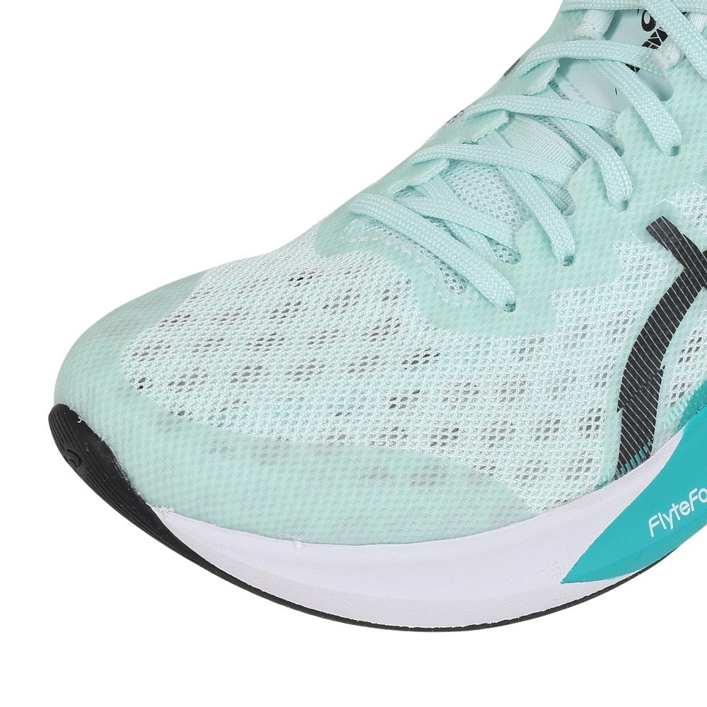 アシックス（ASICS）（レディース）ランニングシューズ ハイパースピード 4 ブルー ブラック 1012B677.400 スニーカー トレシュ 部活 軽量