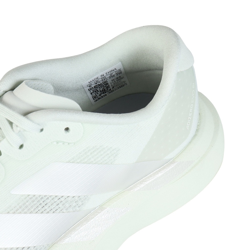 アディダス（adidas）（レディース）ランニングシューズ トレーニングシューズ 部活 アディゼロ EVO SL JR5840