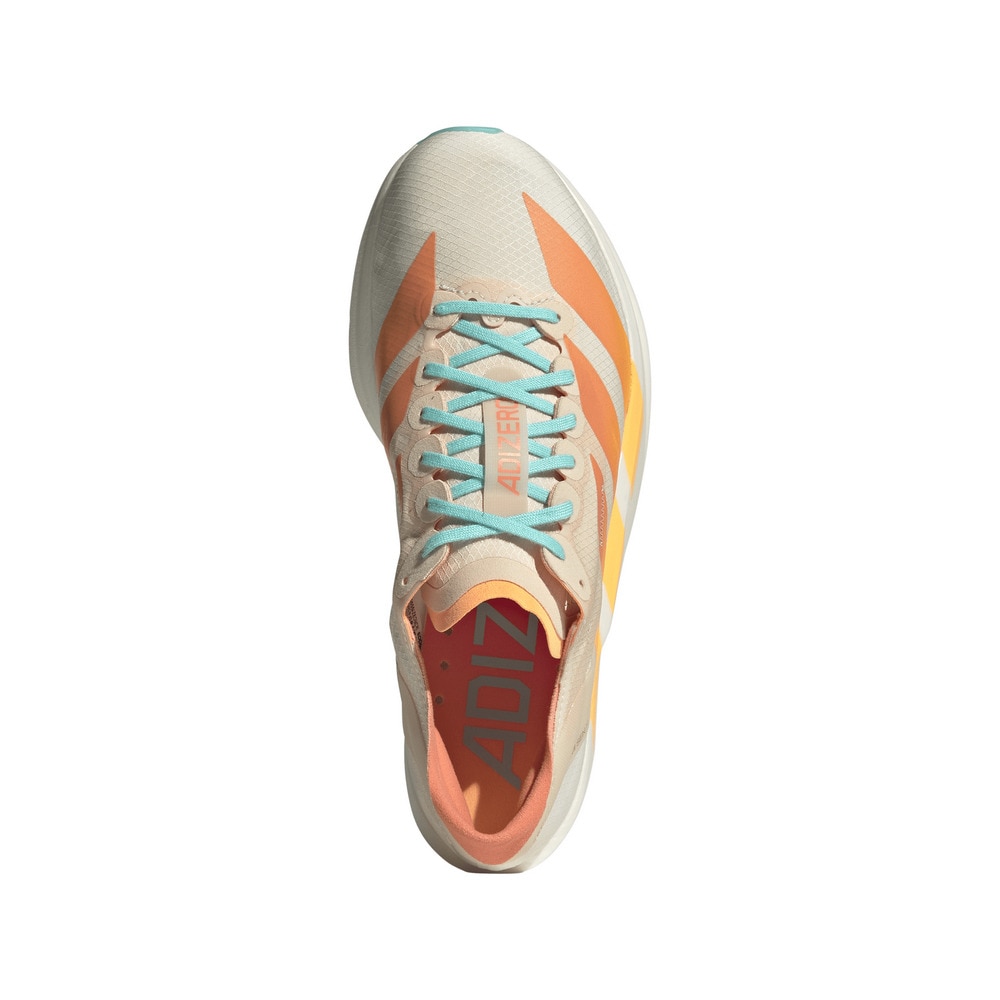 アディダス（adidas）（レディース）ランニングシューズ トレーニングシューズ アディゼロ タクミ セン 11 W サンドベージュ JQ2820 スニーカー