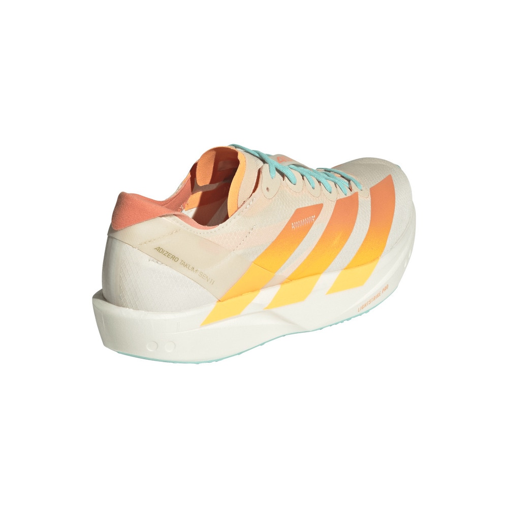 アディダス（adidas）（レディース）ランニングシューズ トレーニングシューズ アディゼロ タクミ セン 11 W サンドベージュ JQ2820 スニーカー
