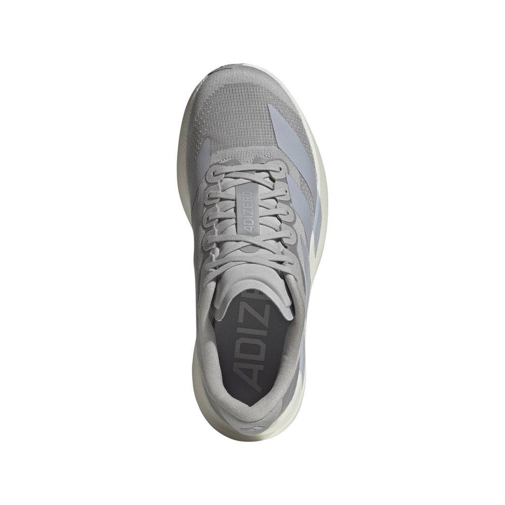アディダス（adidas）（レディース）ランニングシューズ トレーニングシューズ アディゼロ エヴォ SL W グレー JS4449 スニーカー