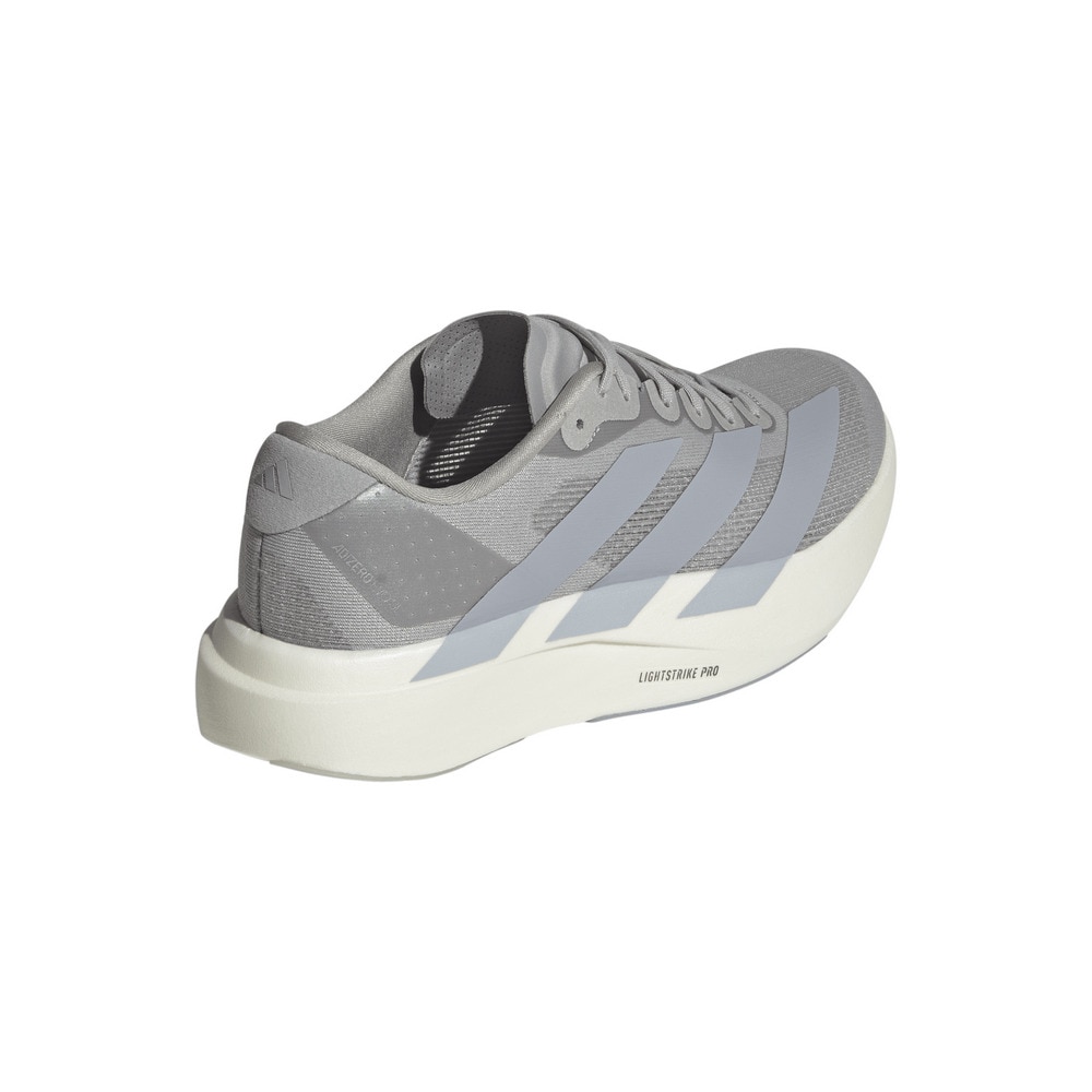アディダス（adidas）（レディース）ランニングシューズ トレーニングシューズ アディゼロ エヴォ SL W グレー JS4449 スニーカー