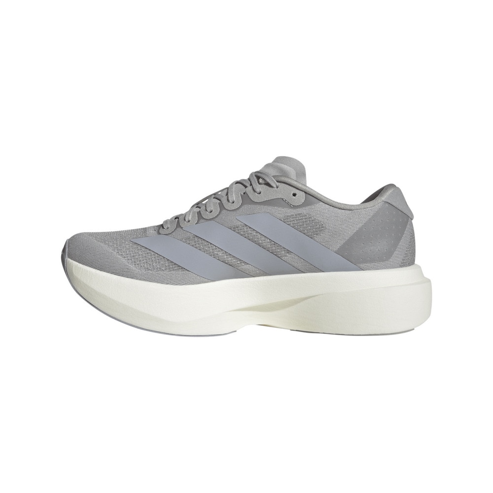 アディダス（adidas）（レディース）ランニングシューズ トレーニングシューズ アディゼロ エヴォ SL W グレー JS4449 スニーカー