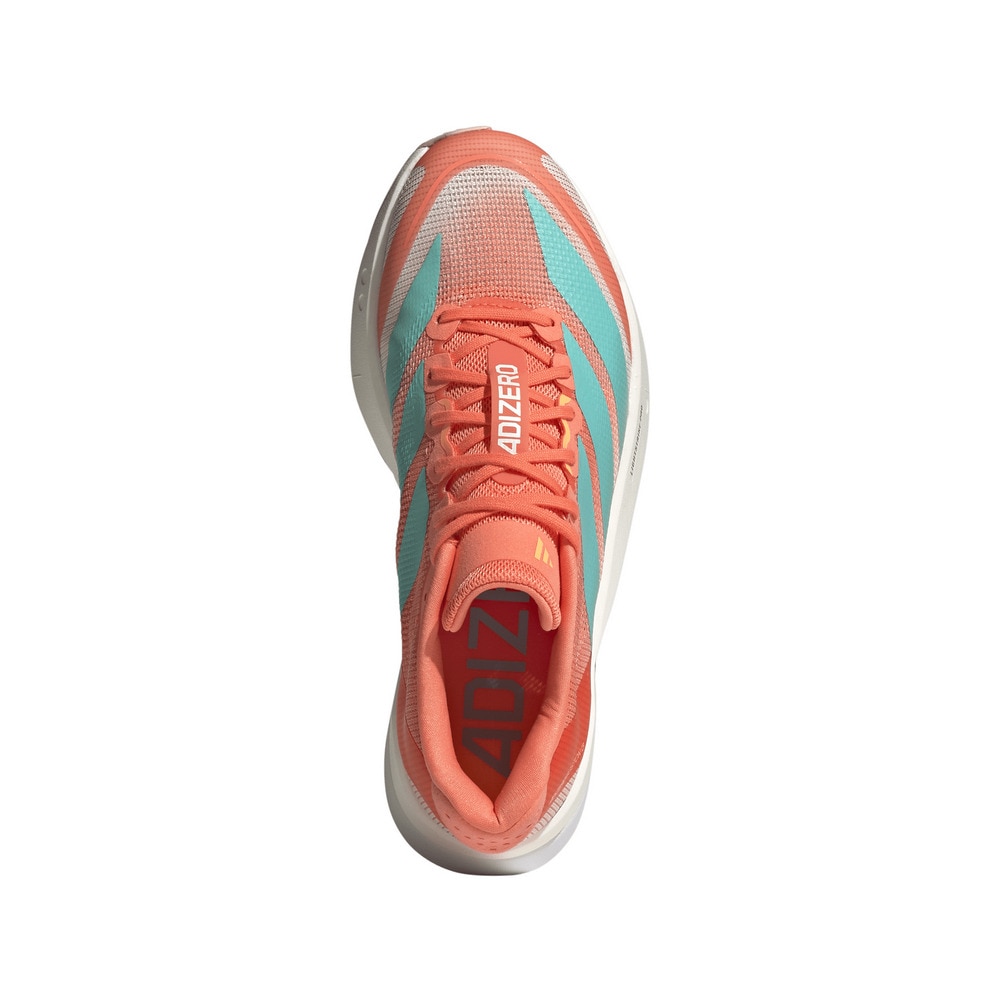 アディダス（adidas）（レディース）ランニングシューズ トレーニングシューズ アディゼロ ボストン 13 W オレンジ JS4954 スニーカー