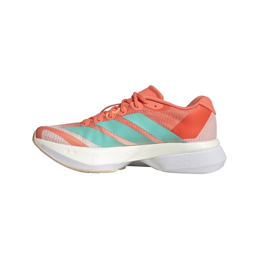 アディダス（adidas）（レディース）ランニングシューズ トレーニングシューズ アディゼロ ボストン 13 W オレンジ JS4954 スニーカー