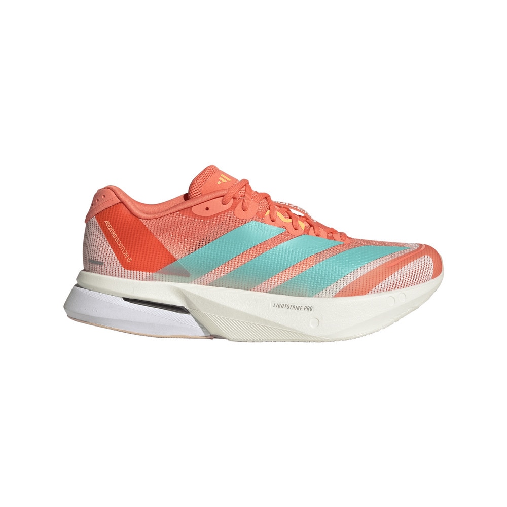 アディダス（adidas）（レディース）ランニングシューズ トレーニングシューズ アディゼロ ボストン 13 W オレンジ JS4954 スニーカー