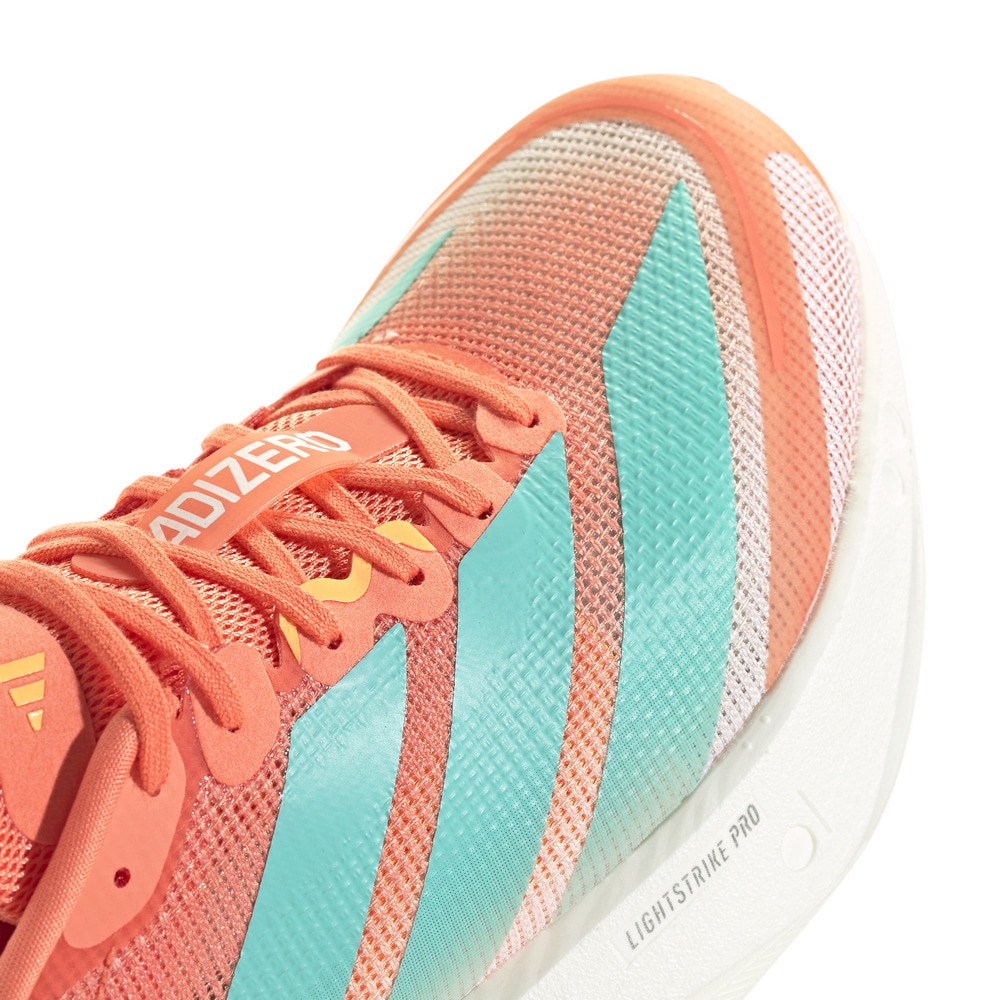 アディダス（adidas）（レディース）ランニングシューズ トレーニングシューズ アディゼロ ボストン 13 W オレンジ JS4954 スニーカー