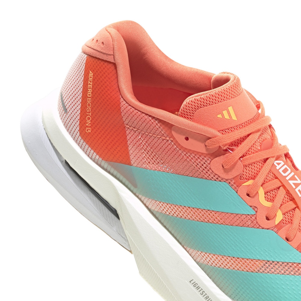アディダス（adidas）（レディース）ランニングシューズ トレーニングシューズ アディゼロ ボストン 13 W オレンジ JS4954 スニーカー