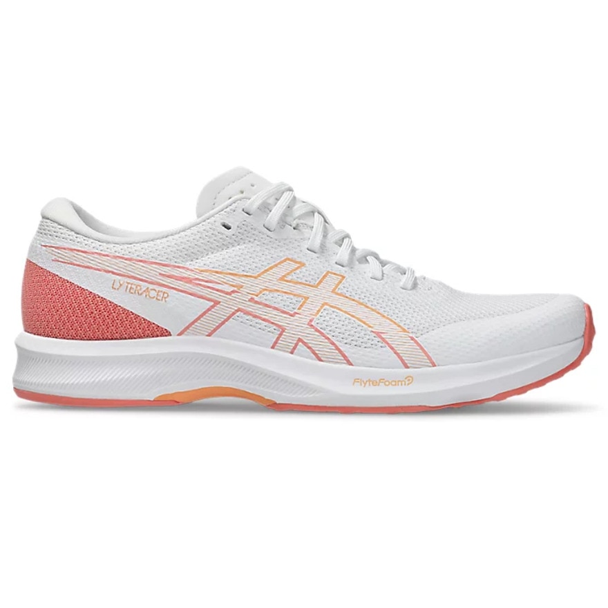 アシックス（ASICS）（レディース）ランニングシューズ トレーニングシューズ 部活 ライト レーサー 6  ホワイト 1012B764.101
