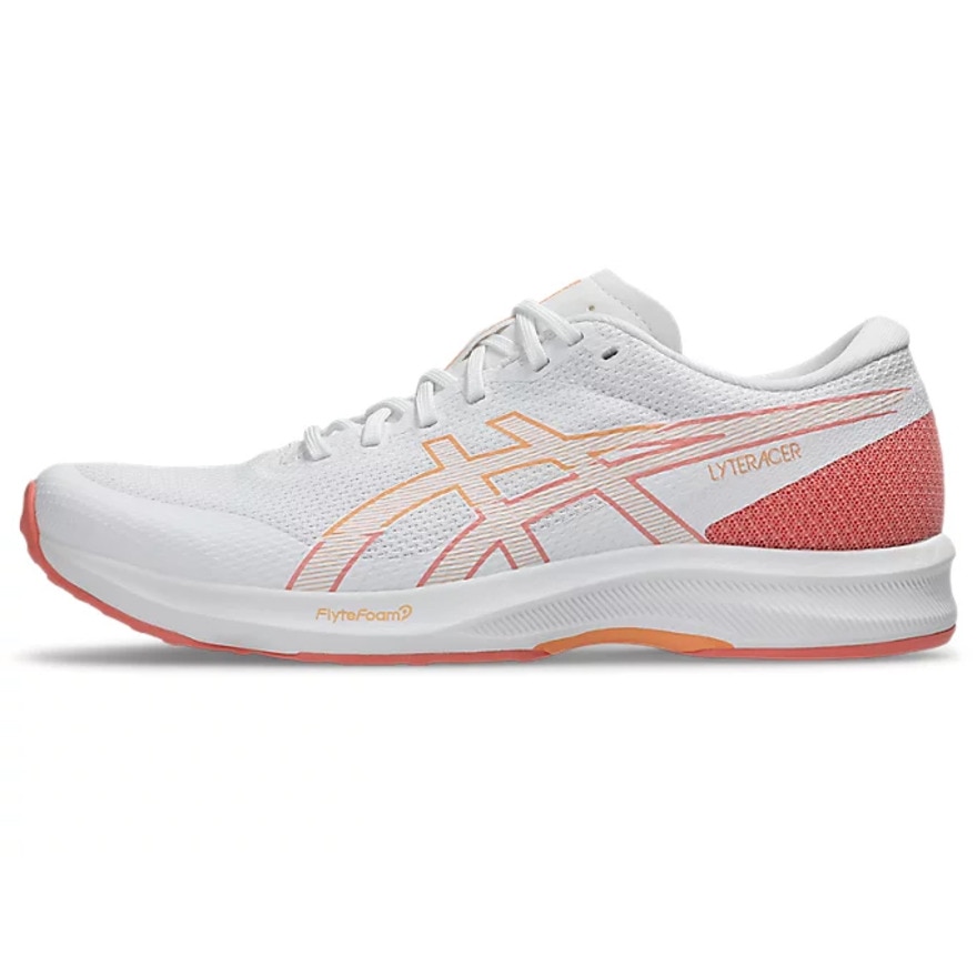 アシックス（ASICS）（レディース）ランニングシューズ トレーニングシューズ 部活 ライト レーサー 6  ホワイト 1012B764.101