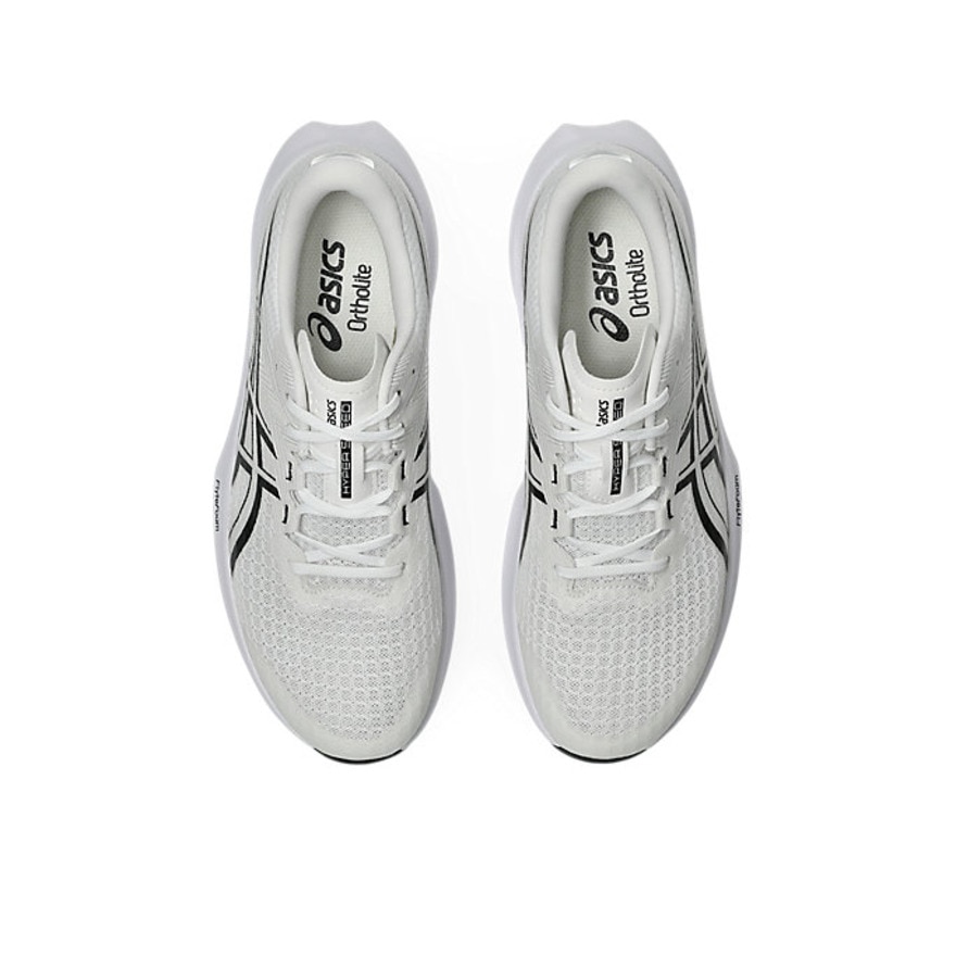 アシックス（ASICS）（レディース）ランニングシューズ トレーニングシューズ 部活 ハイパー スピード 5 ホワイト ブラック 1012B863.100