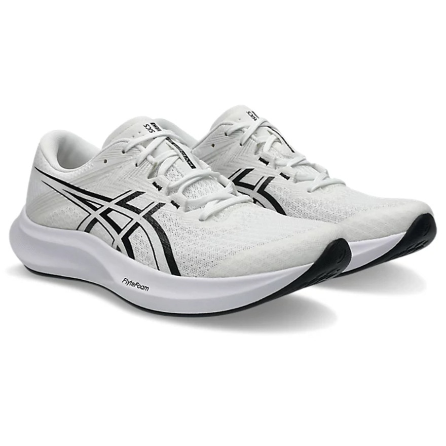 アシックス（ASICS）（レディース）ランニングシューズ トレーニングシューズ 部活 ハイパー スピード 5 ホワイト ブラック 1012B863.100