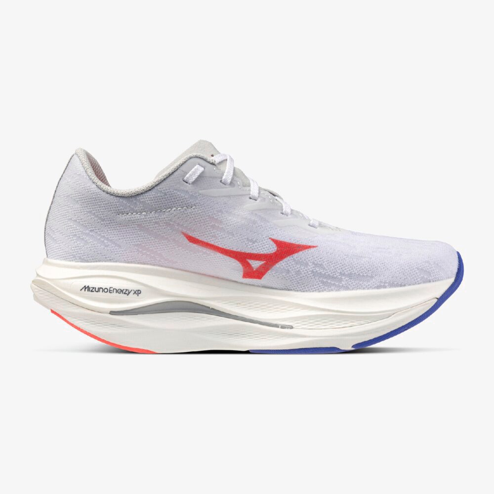 ミズノ（MIZUNO）（レディース）【8月6日発売開始予定】ランニングシューズ  部活 ウエーブ リベリオン フラッシュ 3 ホワイト ピンク J1GD253521