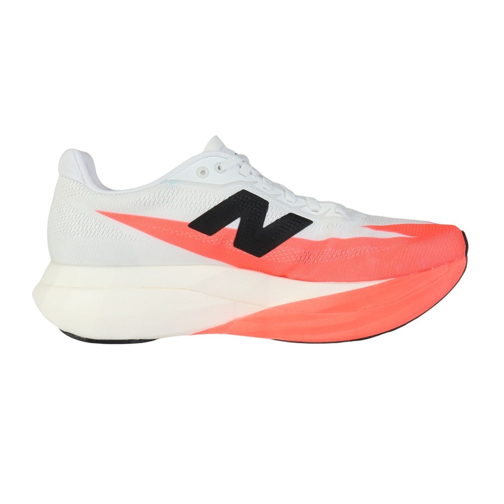 ニューバランス（new balance）（レディース）ランニングシューズ トレーニングシューズ フューエルセル スーパーコンプ エリート v5 レッド ホワイト WRCELLR５B