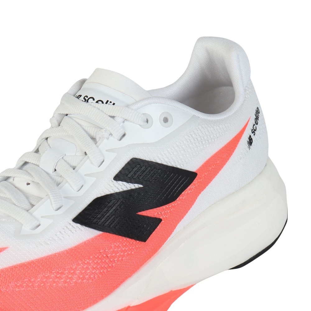 ニューバランス（new balance）（レディース）ランニングシューズ トレーニングシューズ フューエルセル スーパーコンプ エリート v5 レッド ホワイト WRCELLR５B