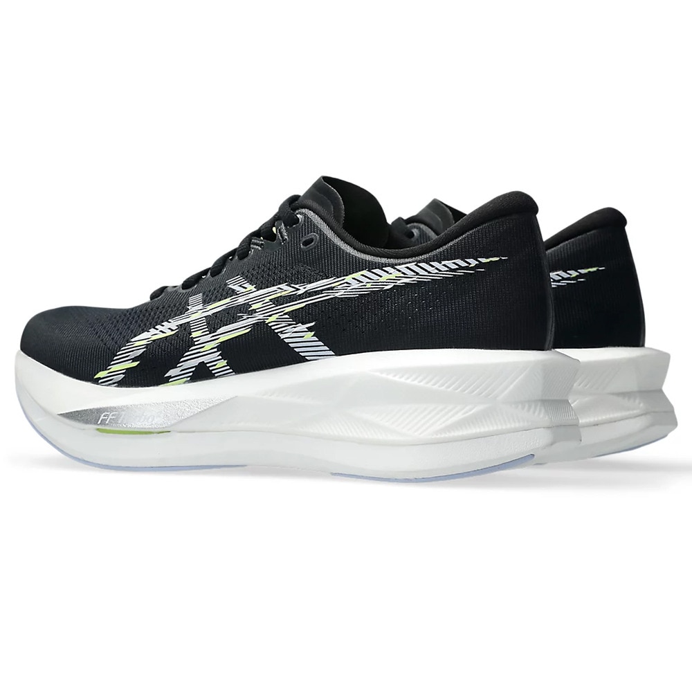 アシックス（ASICS）（レディース）ランニングシューズ トレーニングシューズ 部活 ソニックブラスト ブラック ブルー 1012B862.001