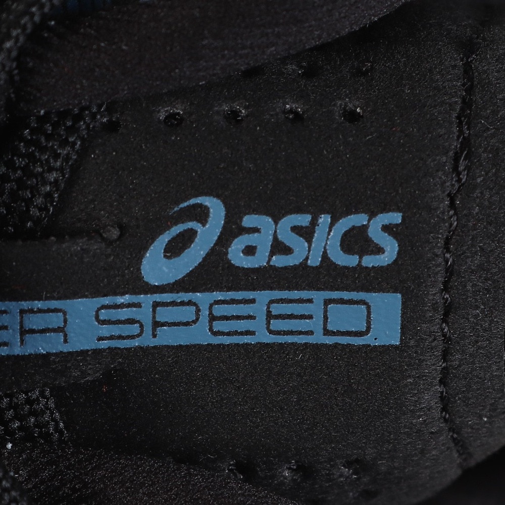 アシックス（ASICS）（レディース）ランニングシューズ トレーニングシューズ ハイパー スピード 5 ブラック レッド 1012B863.001