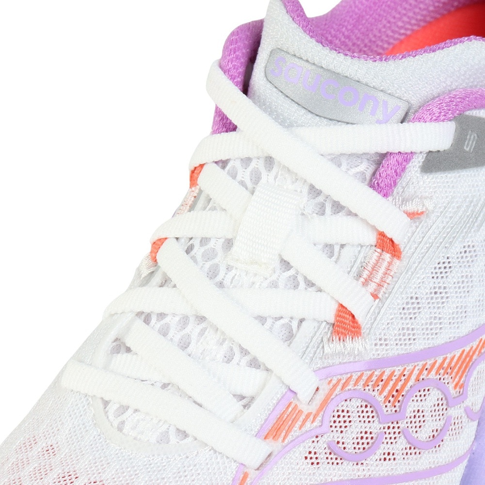 サッカニー（SAUCONY）（レディース）ランニングシューズ トレーニングシューズ 部活 エンドルフィン スピード 5 S11007-340 WHT/CROCUS