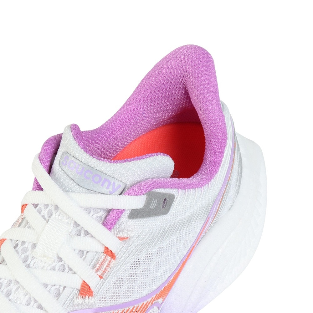 サッカニー（SAUCONY）（レディース）ランニングシューズ トレーニングシューズ 部活 エンドルフィン スピード 5 S11007-340 WHT/CROCUS