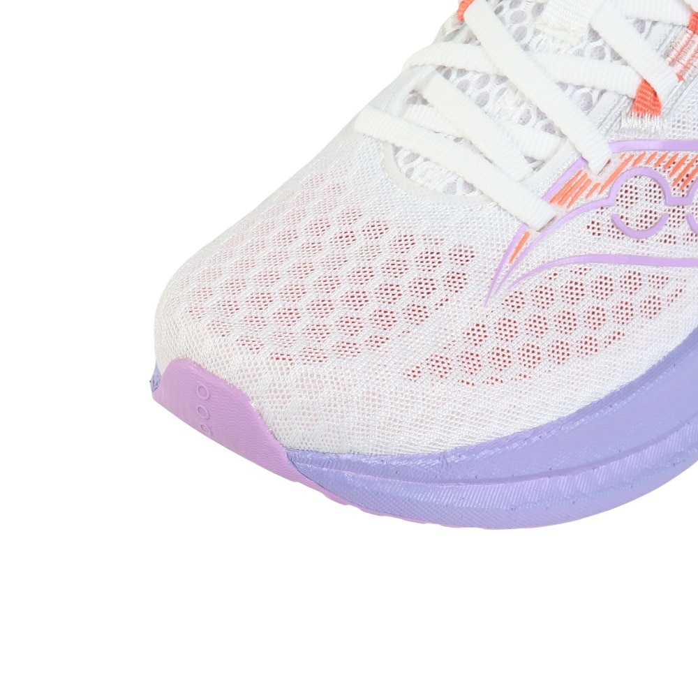 サッカニー（SAUCONY）（レディース）ランニングシューズ トレーニングシューズ 部活 エンドルフィン スピード 5 S11007-340 WHT/CROCUS