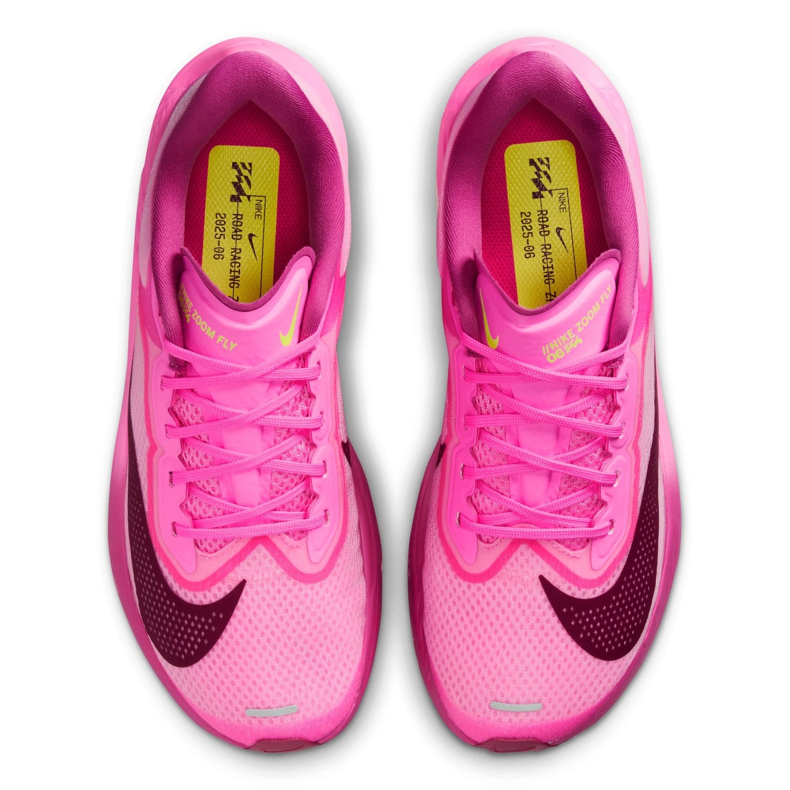 ナイキ（NIKE）（レディース）ランニングシューズ トレーニングシューズ 部活 ズーム フライ 6 ピンク FN8455-602 スニーカー